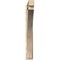 Ekena Millwork Thorton Block Rough Sawn Outlooker, Douglas Fir, 6"W x 38"D x 46"H OUT06X38X46THR05RDF - alternate 3